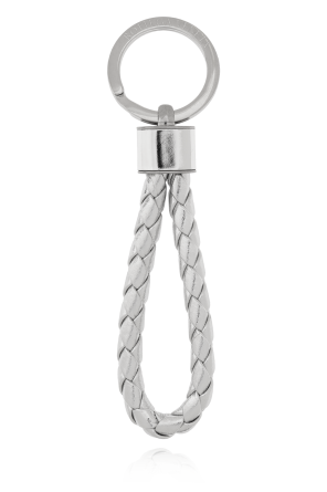 キーホルダー・キーリング *BOTTEGA VENETA* Intreccio Keyring Keyring Fondante 709727VM Bottega Veneta® Men's Intreccio Key Ring in Fondant. Shop